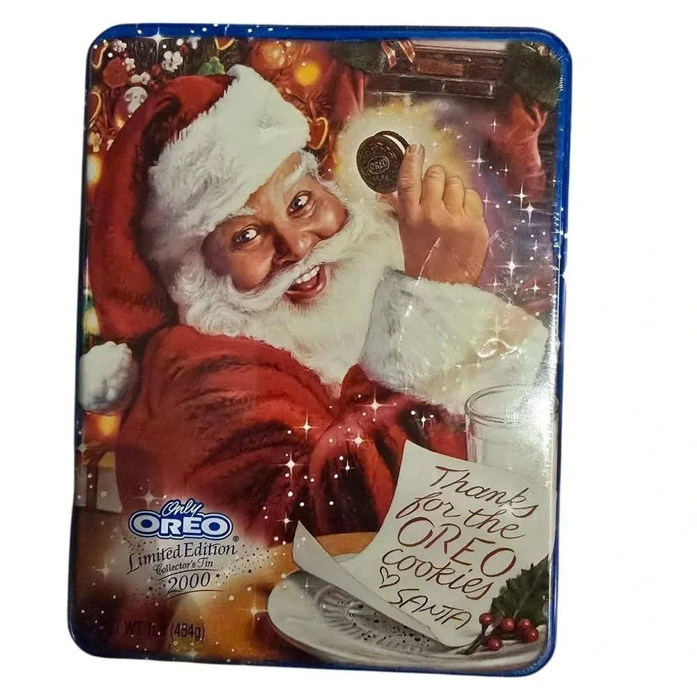 VINTAGE Nabisco Oreo Cookies 2000 Limited Edition Collector's Tin FACTORY SEALED